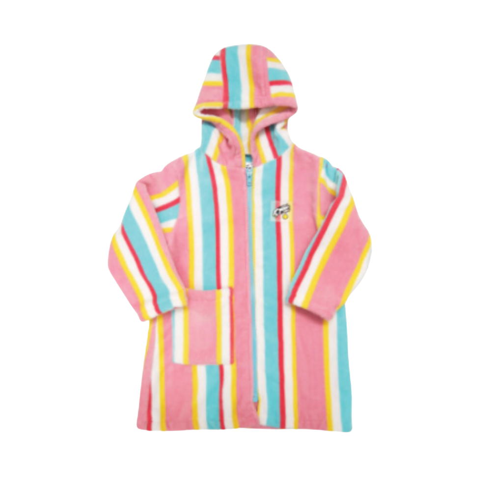 Candy Stripe Swim Gown