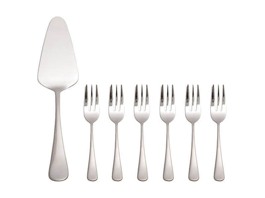Maxwell & Williams Cosmopolitan Cake Server & Fork Set 7 piece