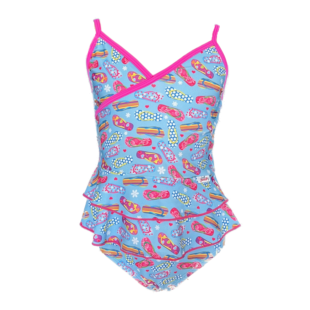 Girls Swimming Costume – Tankini Two Piece Swimsuits – Just Jump