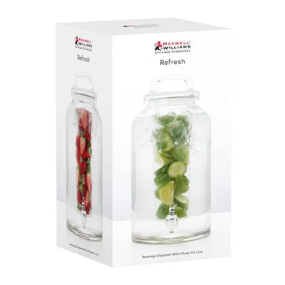 Maxwell & Williams beverage dispenser with infuser 8.5l